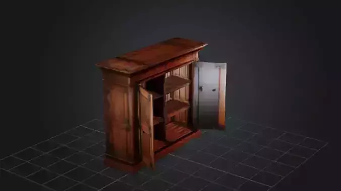 Wooden Almirah wardrobe 
