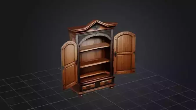 Wooden Almirah wardrobe 