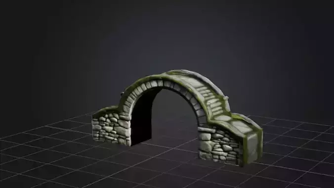 Stylized Arch Bridge 