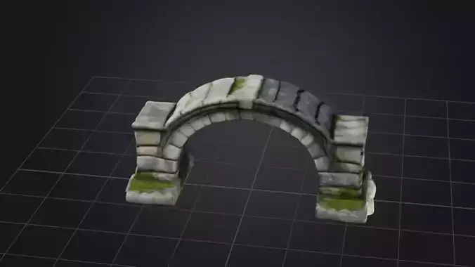 Stylized Arch Bridge 