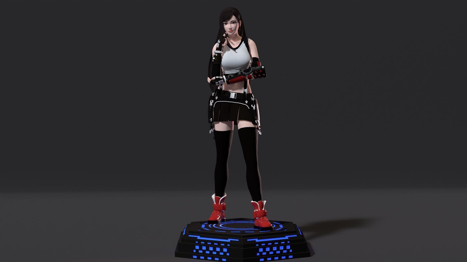 Tifa Lockhart for 3D printing 3D print model_2