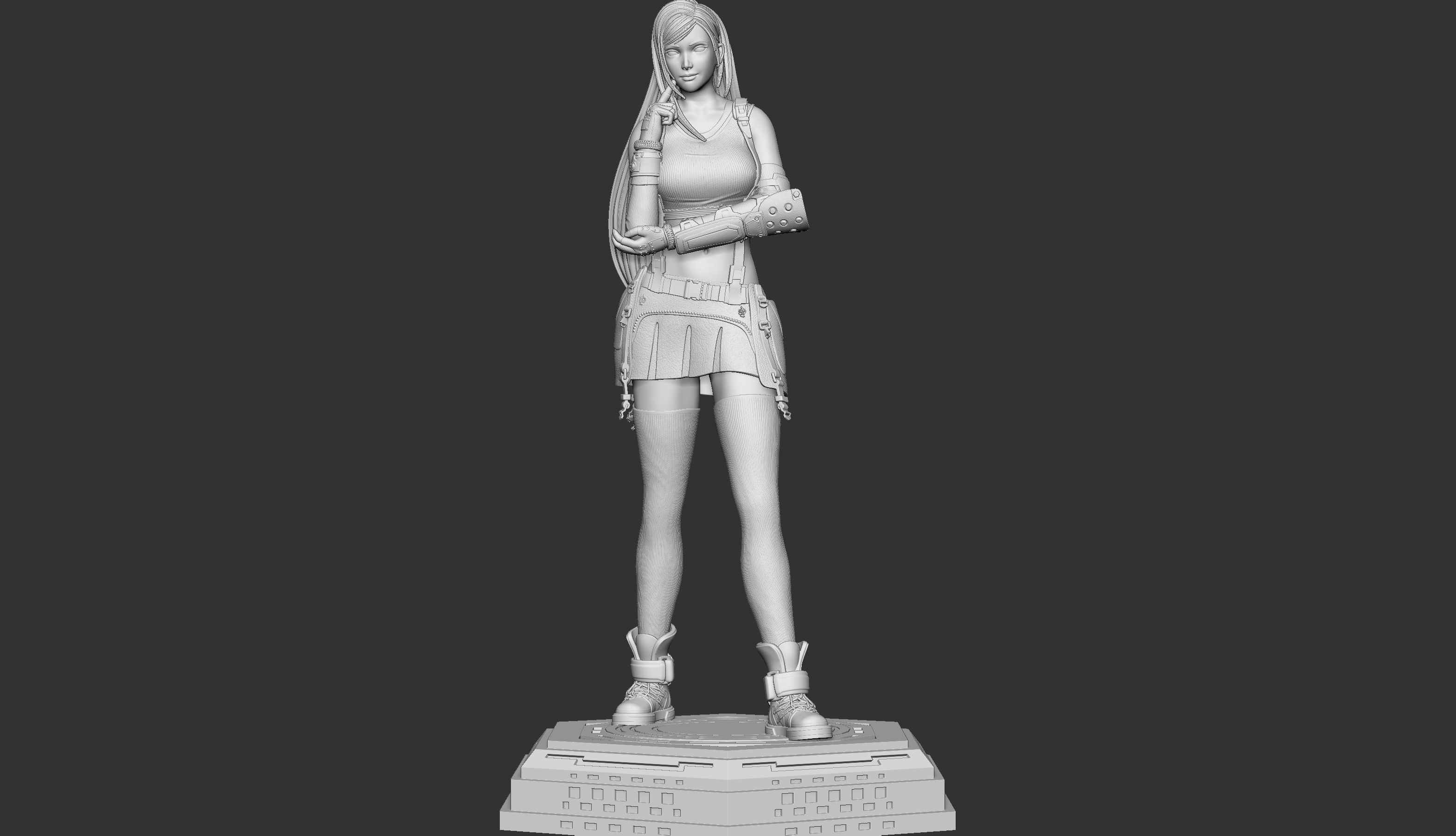 Tifa Lockhart for 3D printing 3D print model_6