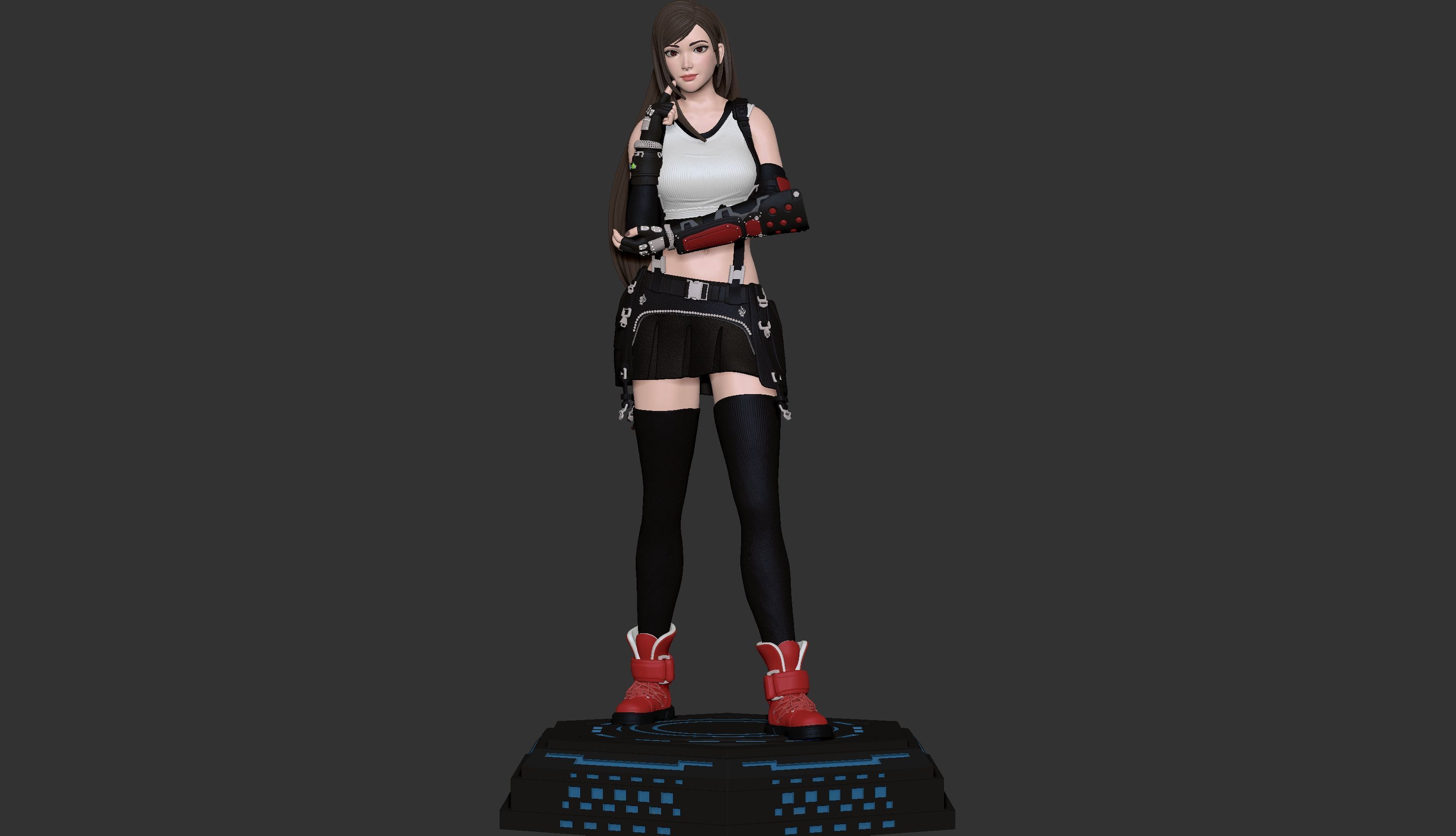 Tifa Lockhart for 3D printing 3D print model_7