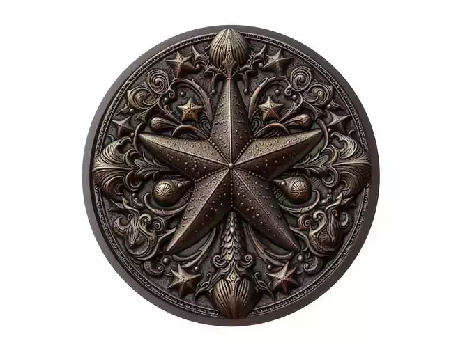Starfish Animal Medallion