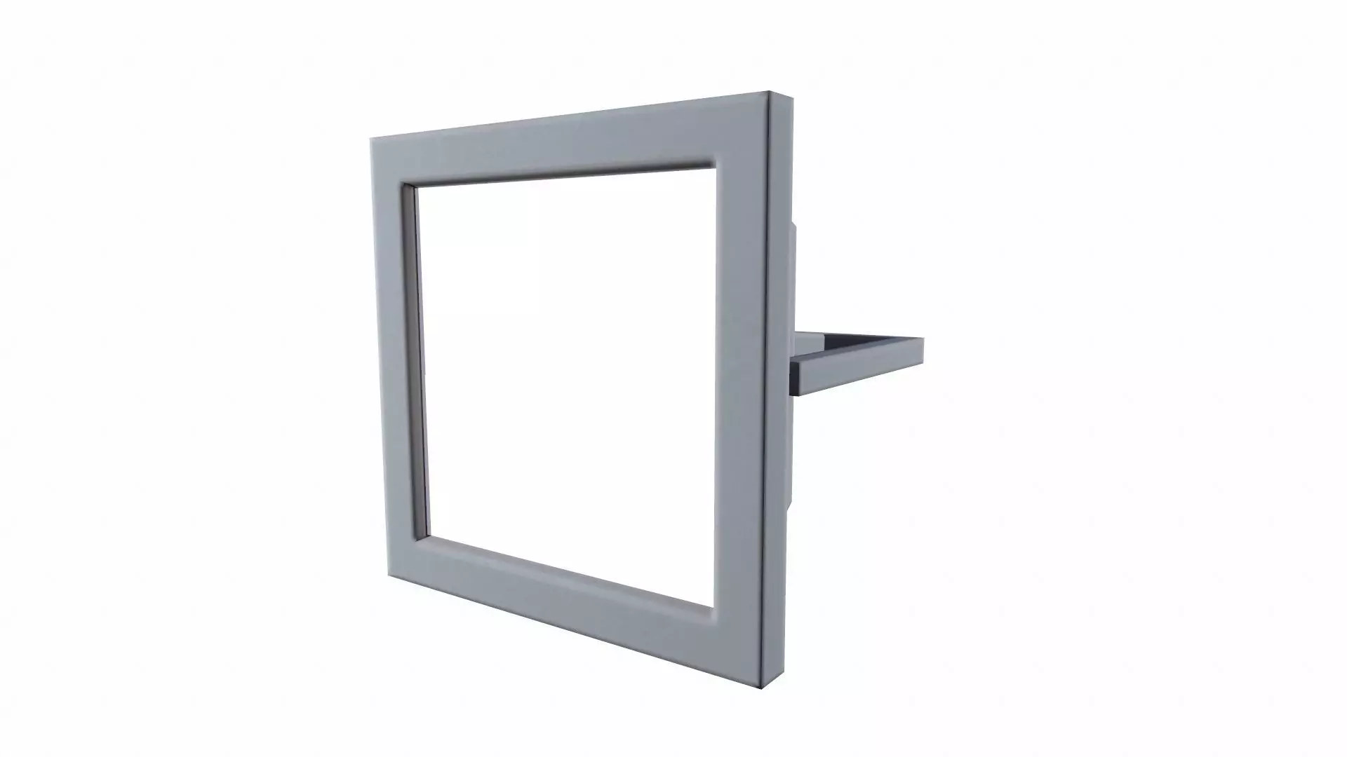 Hanging Light Low-poly 3D model_0