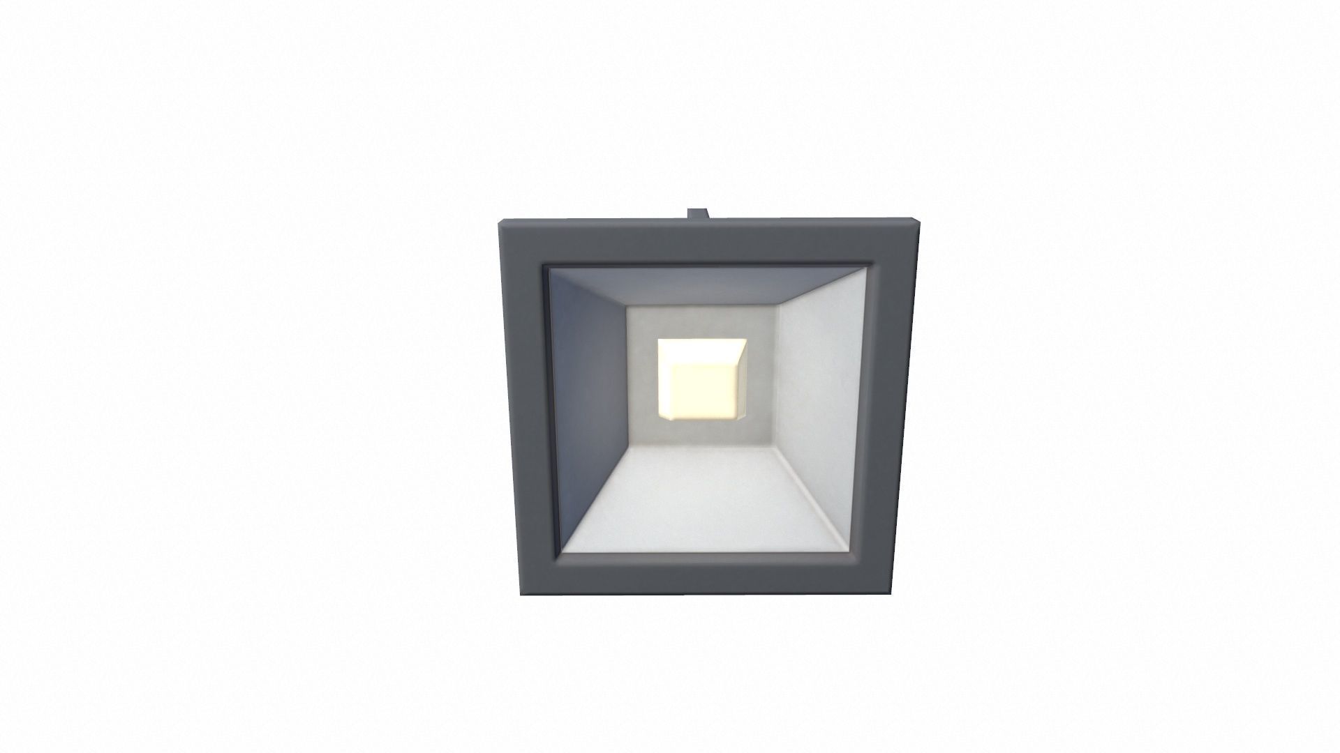 Ceiling Light Low-poly 3D model_6