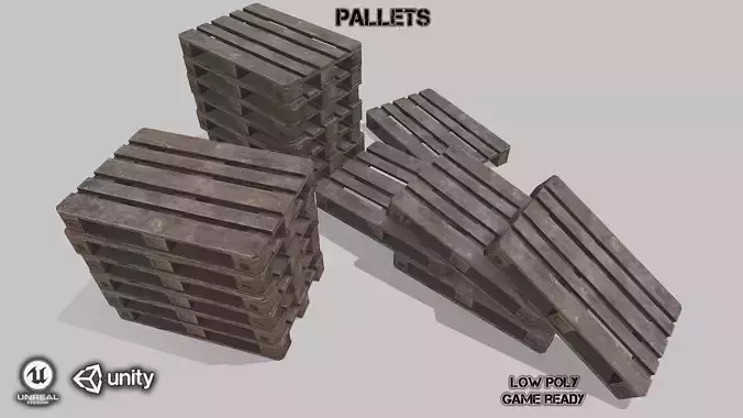 Pallets wooden option 4