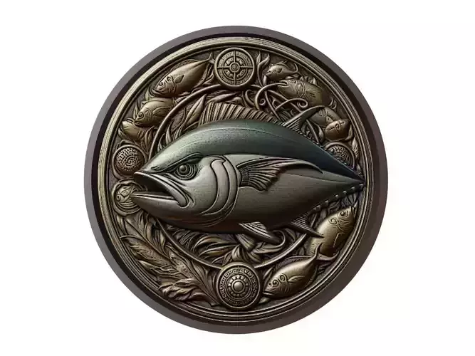 Tuna Animal Medallion