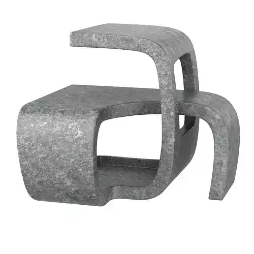 Edizione Limitata Simone Fanciullacci Vertigo  Bronze Side Table