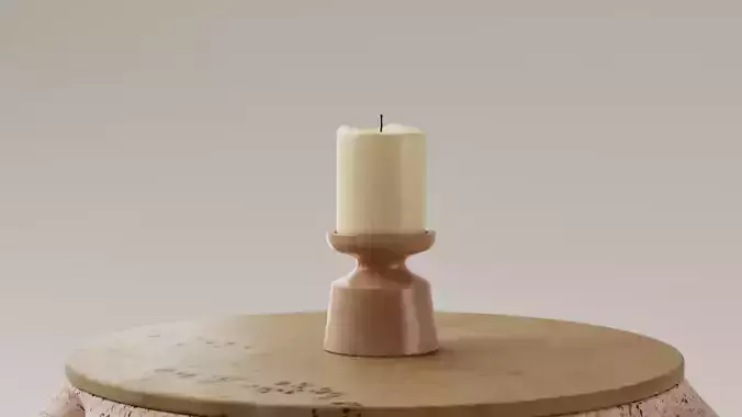 Porta velas - Candelabro 3D print model