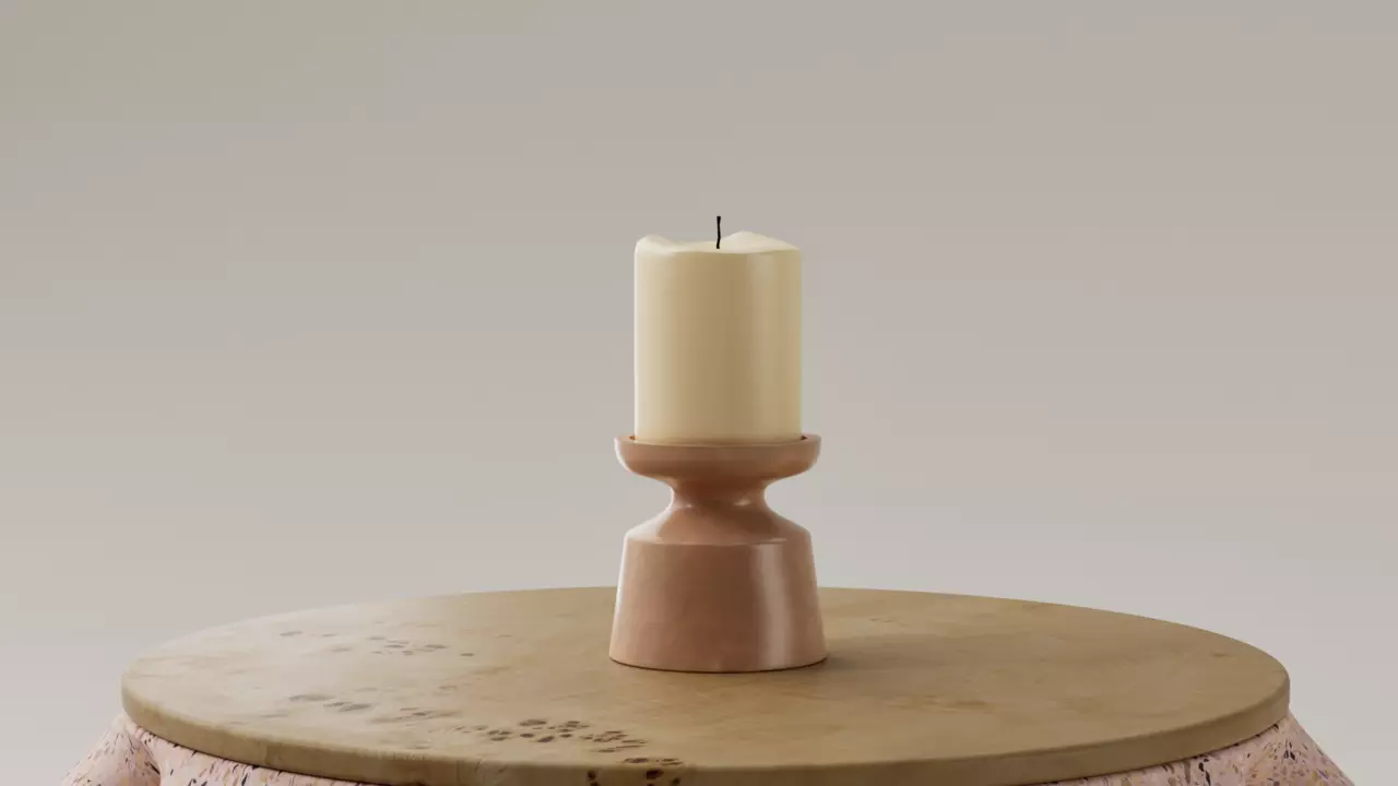 Porta velas - Candelabro 3D print model