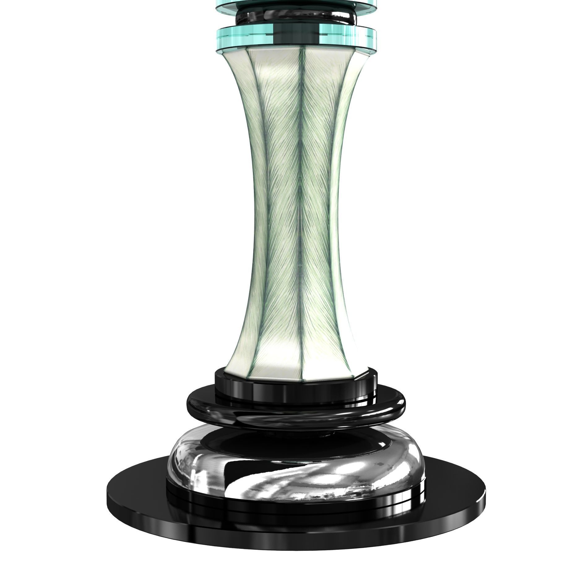 Mangani 1958    Felce Floor Lamp 3D model_5