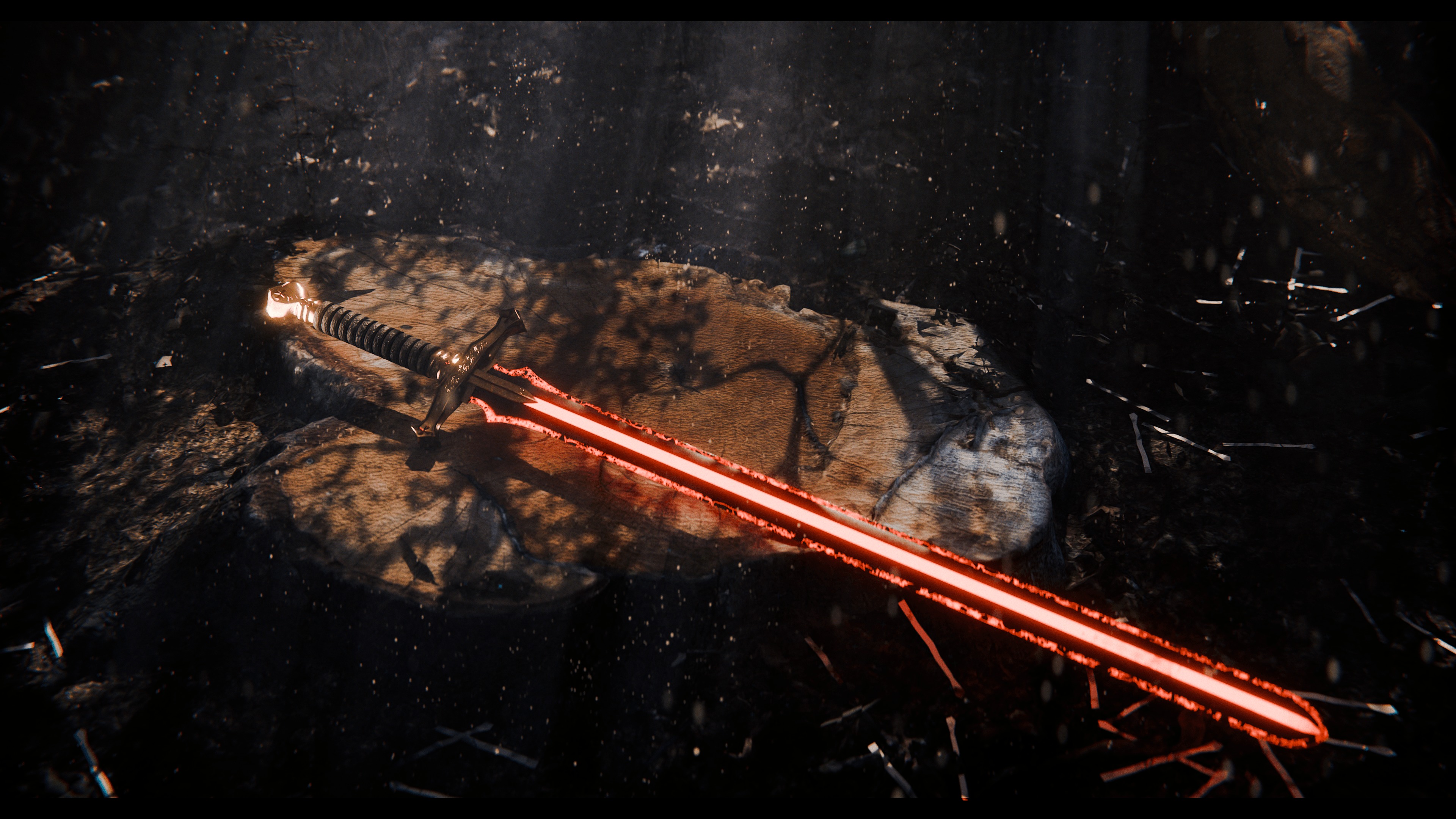 Wrath Sword Crusades Low-poly 3D model_9