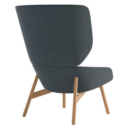 Heads Up Lounge Chair 3D model 5