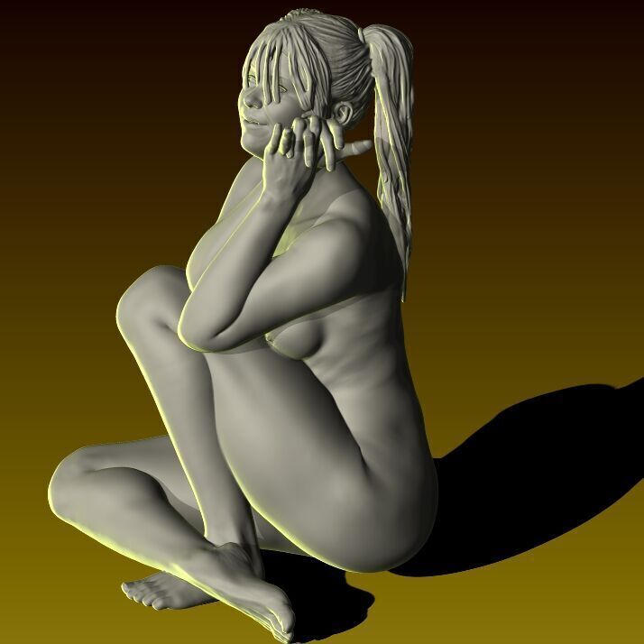 Nadia 3D print model_4