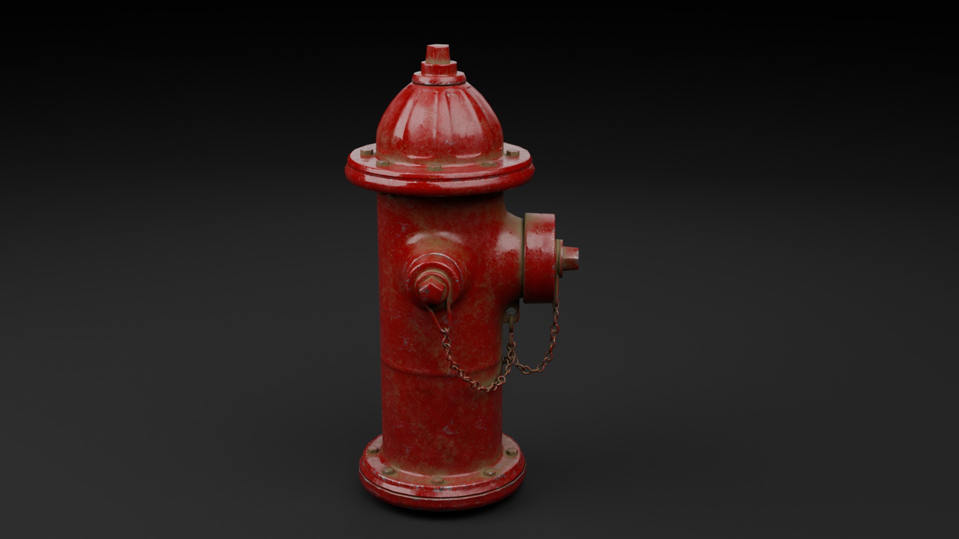 Fire Hydrant Free low-poly 3D model_3