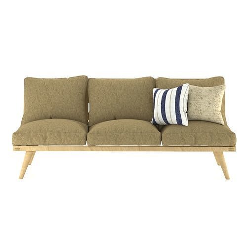 Classic Sofa 3D model