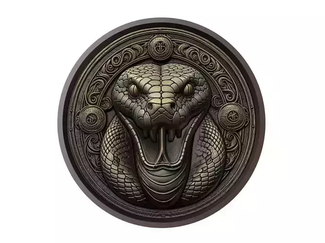 Python Animal Medallion