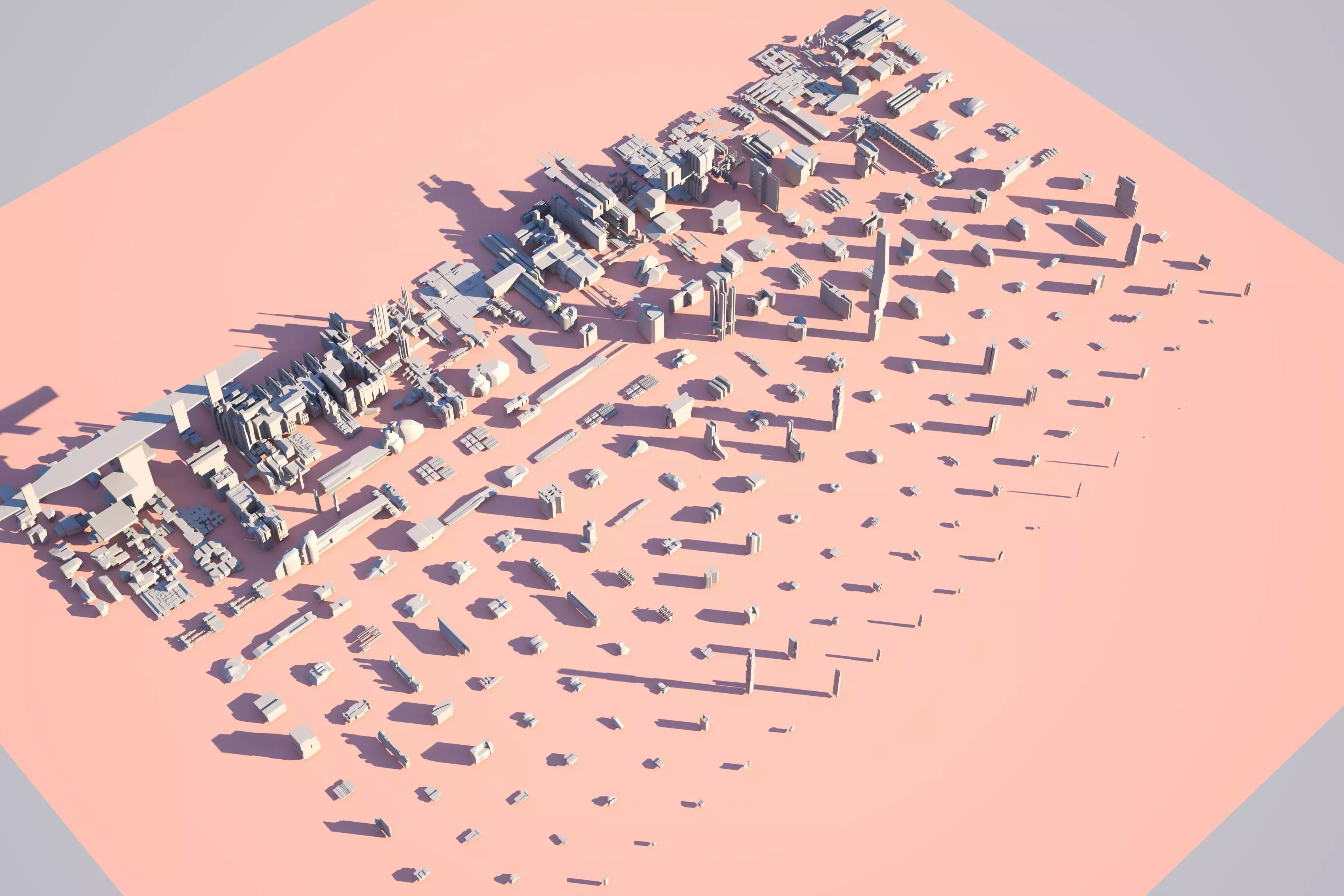 kitbash elements set 11 - 435 items 3D model_0