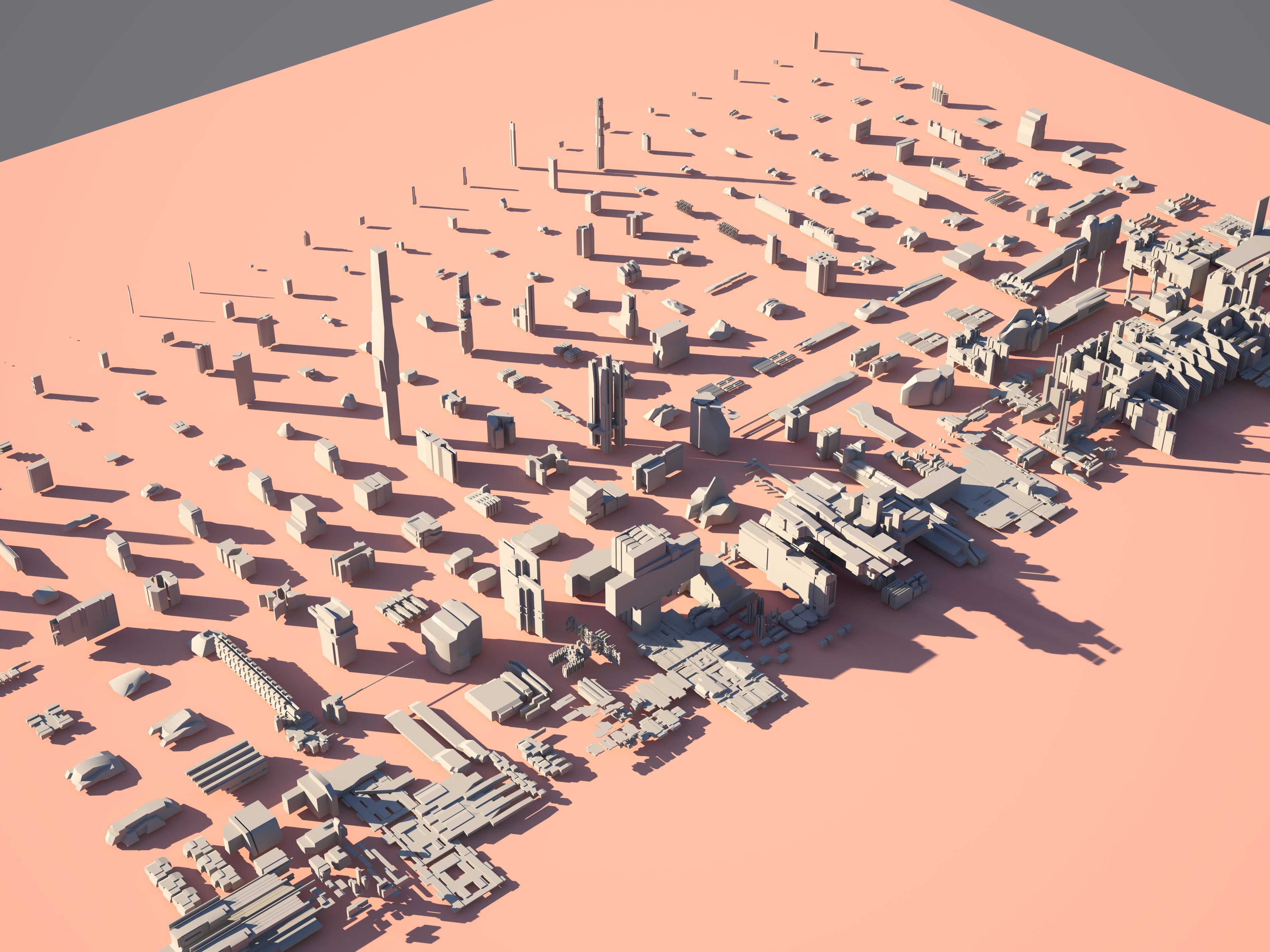 kitbash elements set 11 - 435 items 3D model_1