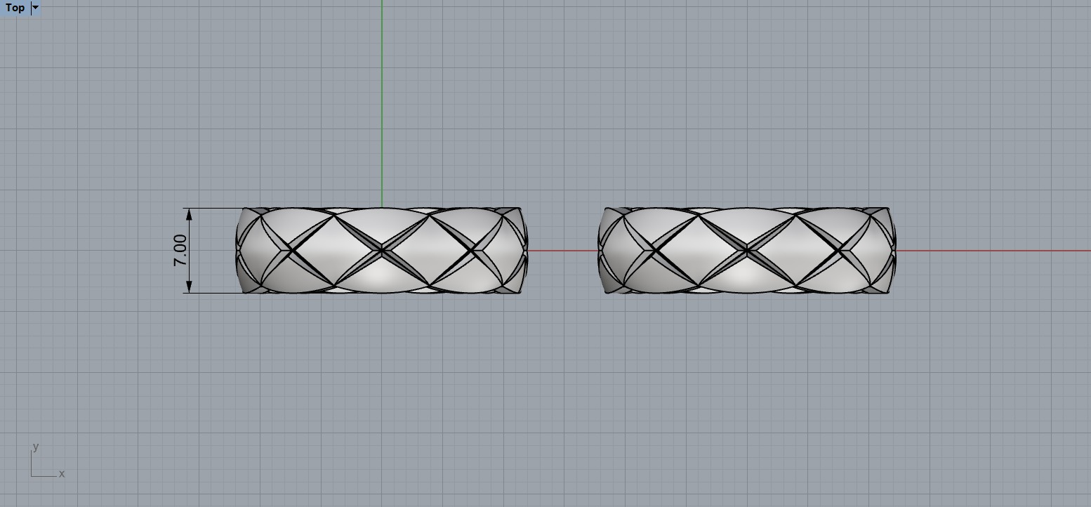 Coco Crush ring 20 - 20-5 Sizes N230 3D print model_7