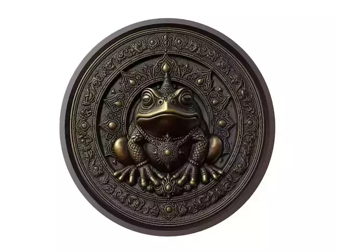 Toad Animal Medallion