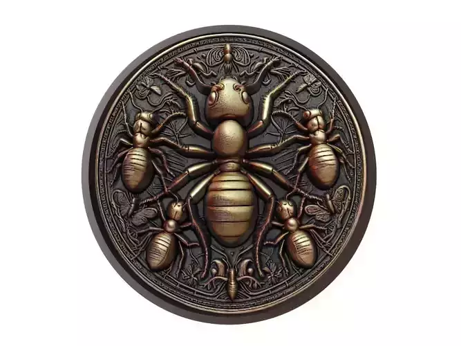 Ant Animal Medallion