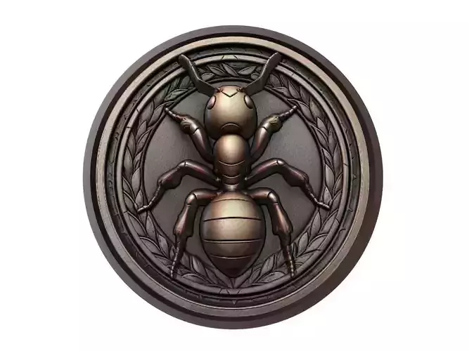 Ant Animal Medallion