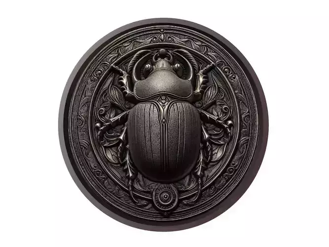 Beetle Animal Medallion