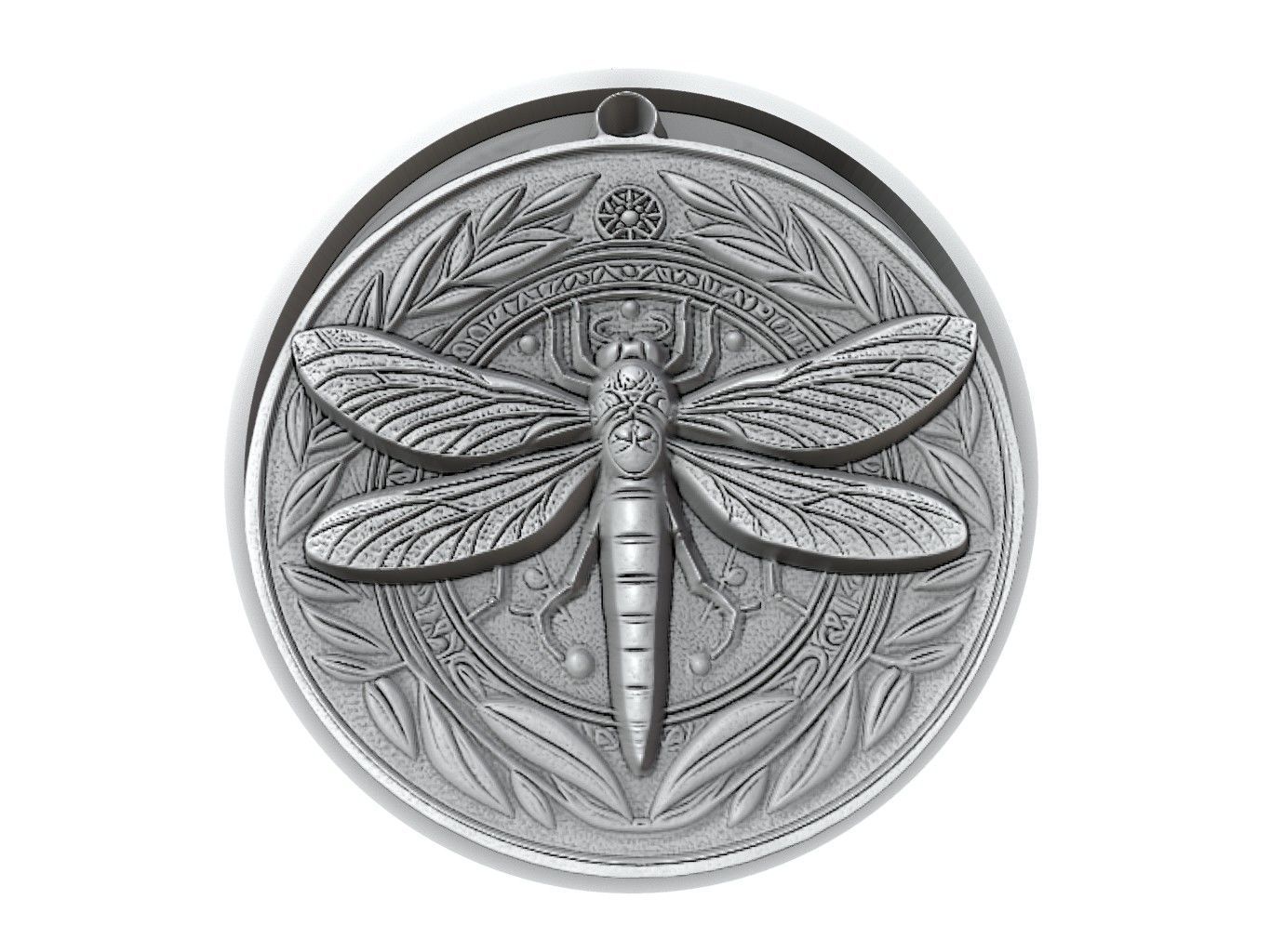 Firefly Animal Medallion 3D print model_2