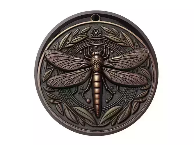 Firefly Animal Medallion