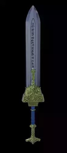 Elden Ring Blades Sword Royal Great Sword 3D print model