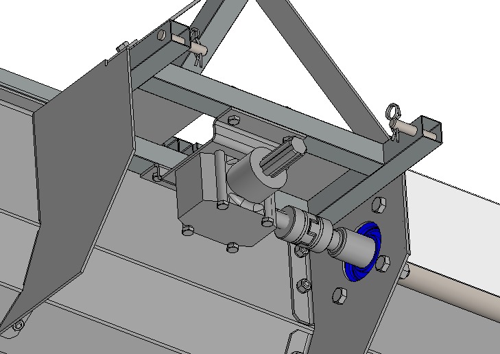 Concrete Mixer Bucket 3D model_3