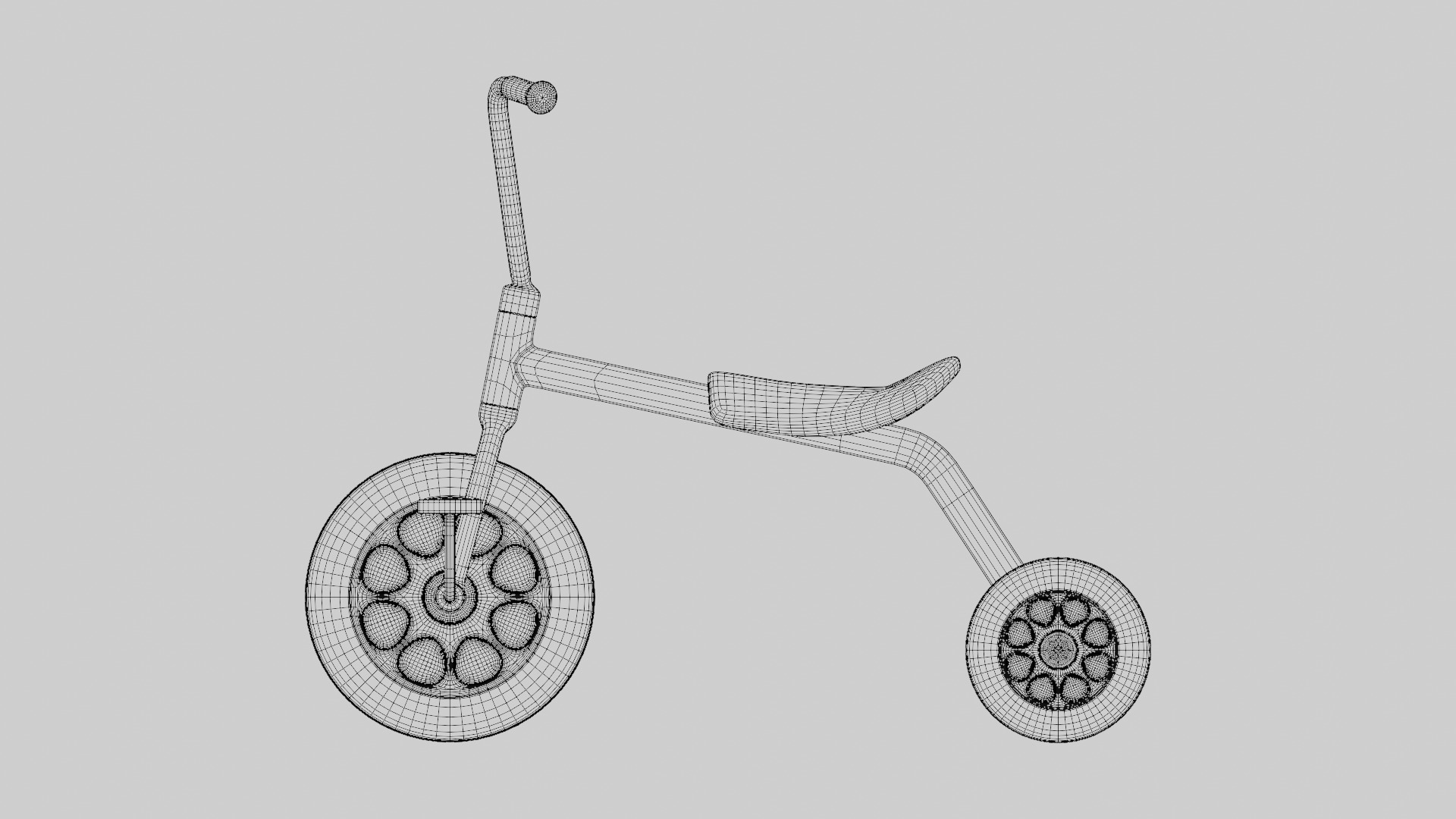 Turbo Bebe Tricycle 3D model_11
