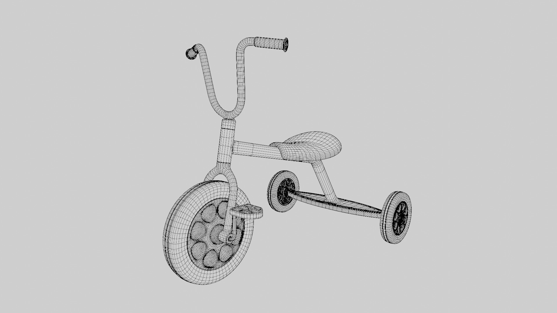 Turbo Bebe Tricycle 3D model_10