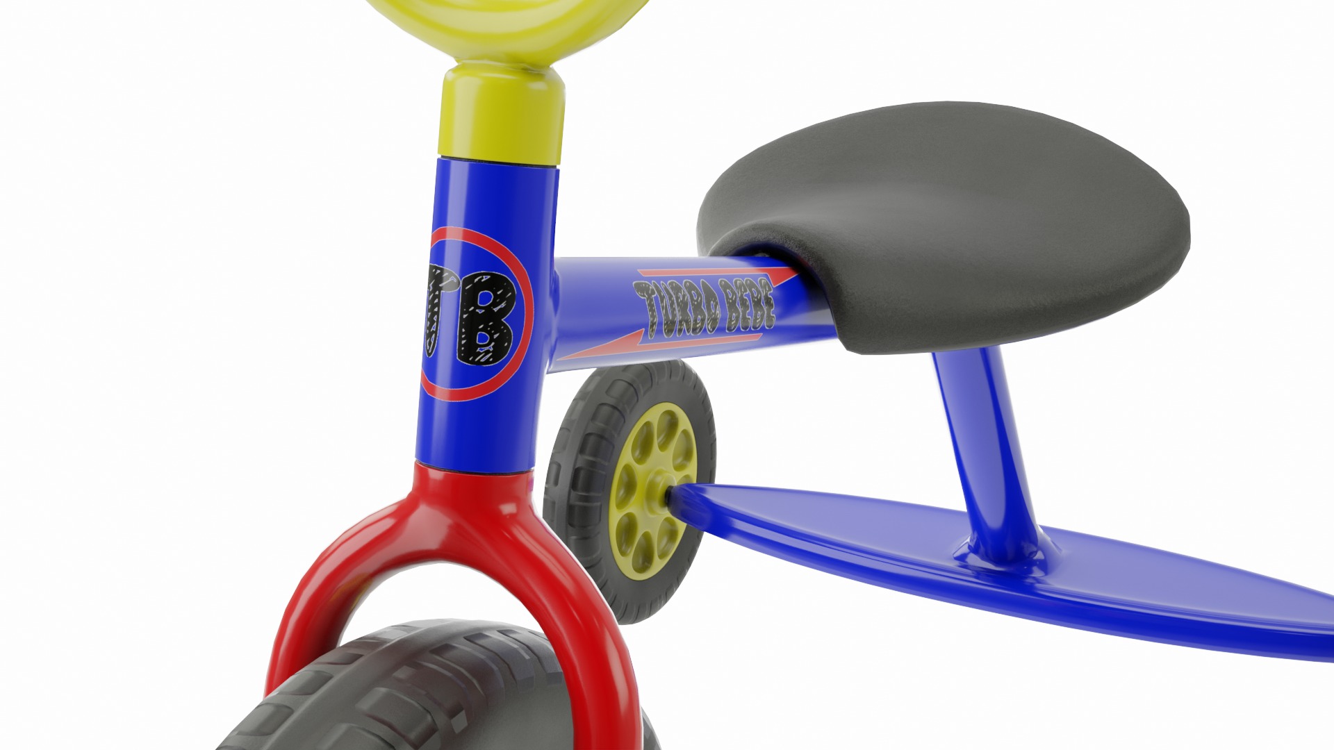 Turbo Bebe Tricycle 3D model_5