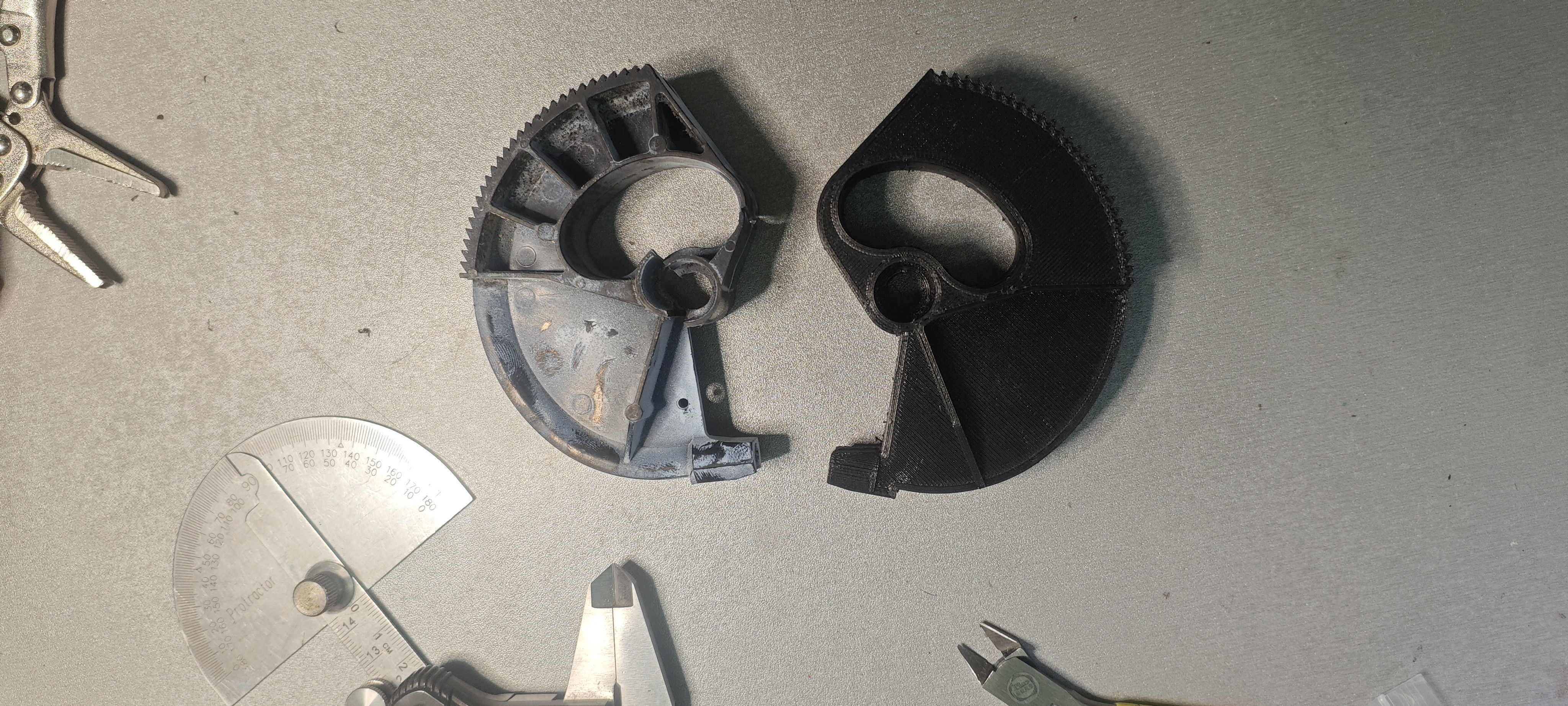 Clutch pedal repair kit Renault Clio II 7701470150 3D print model_5