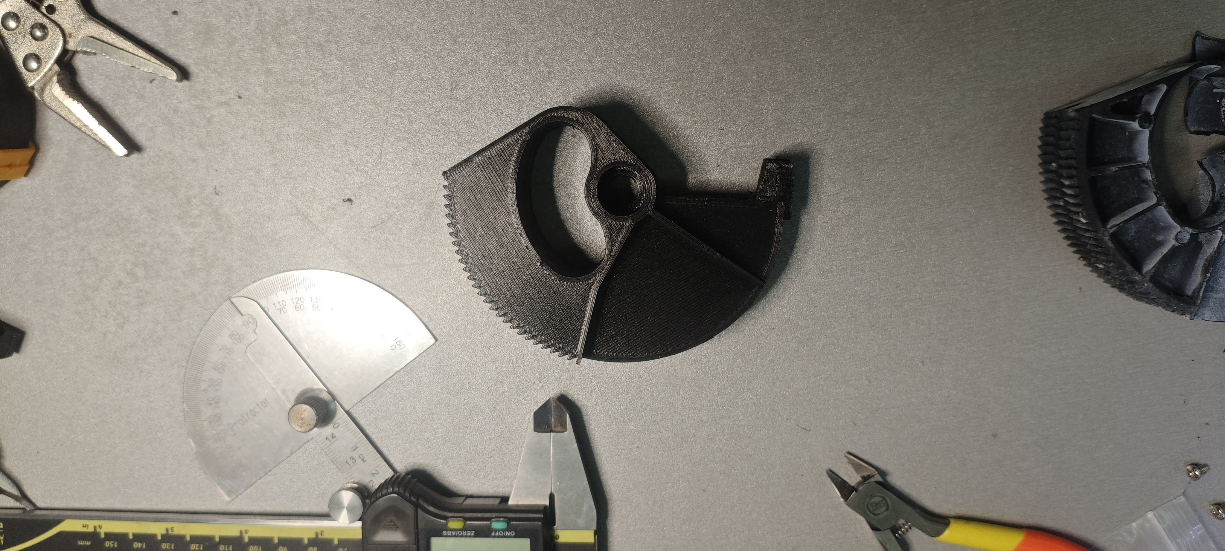 Clutch pedal repair kit Renault Clio II 7701470150 3D print model_4