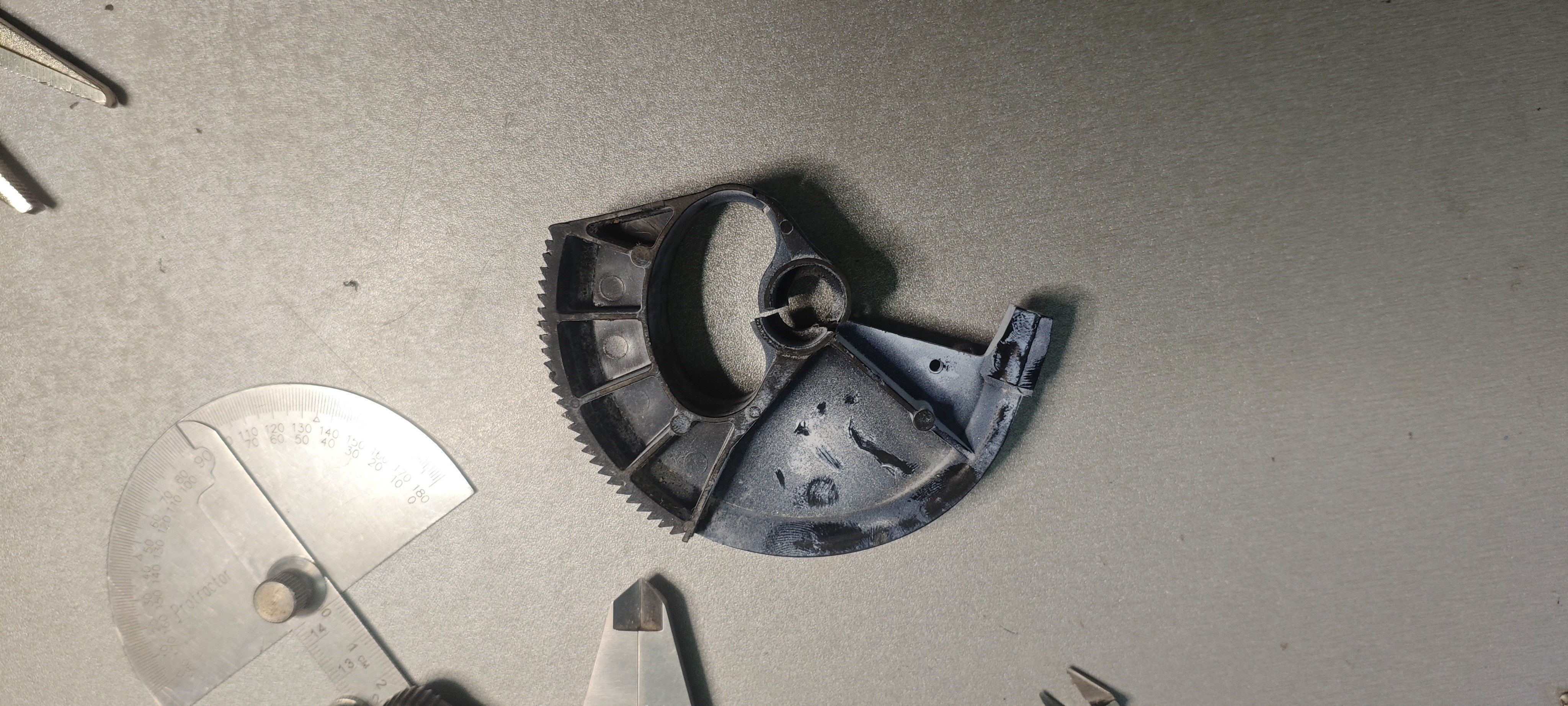 Clutch pedal repair kit Renault Clio II 7701470150 3D print model_2