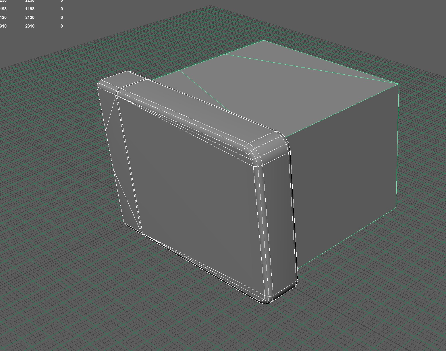 Hdd case Low-poly 3D model_5