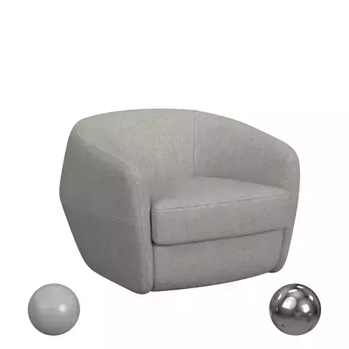 American Leather Berger chair  3D model