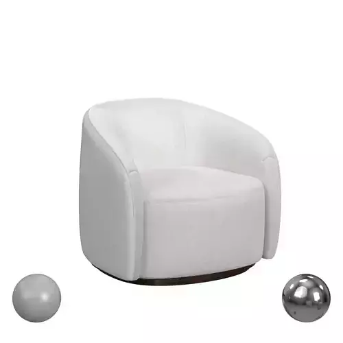 Bassett Mirror Company Living Room Rory Accent Chair 3D model