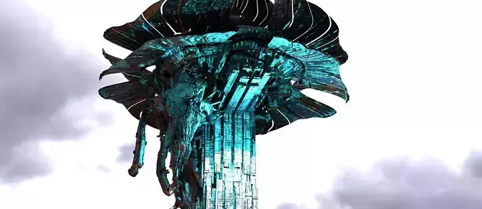 Mushroom Bionic Tower