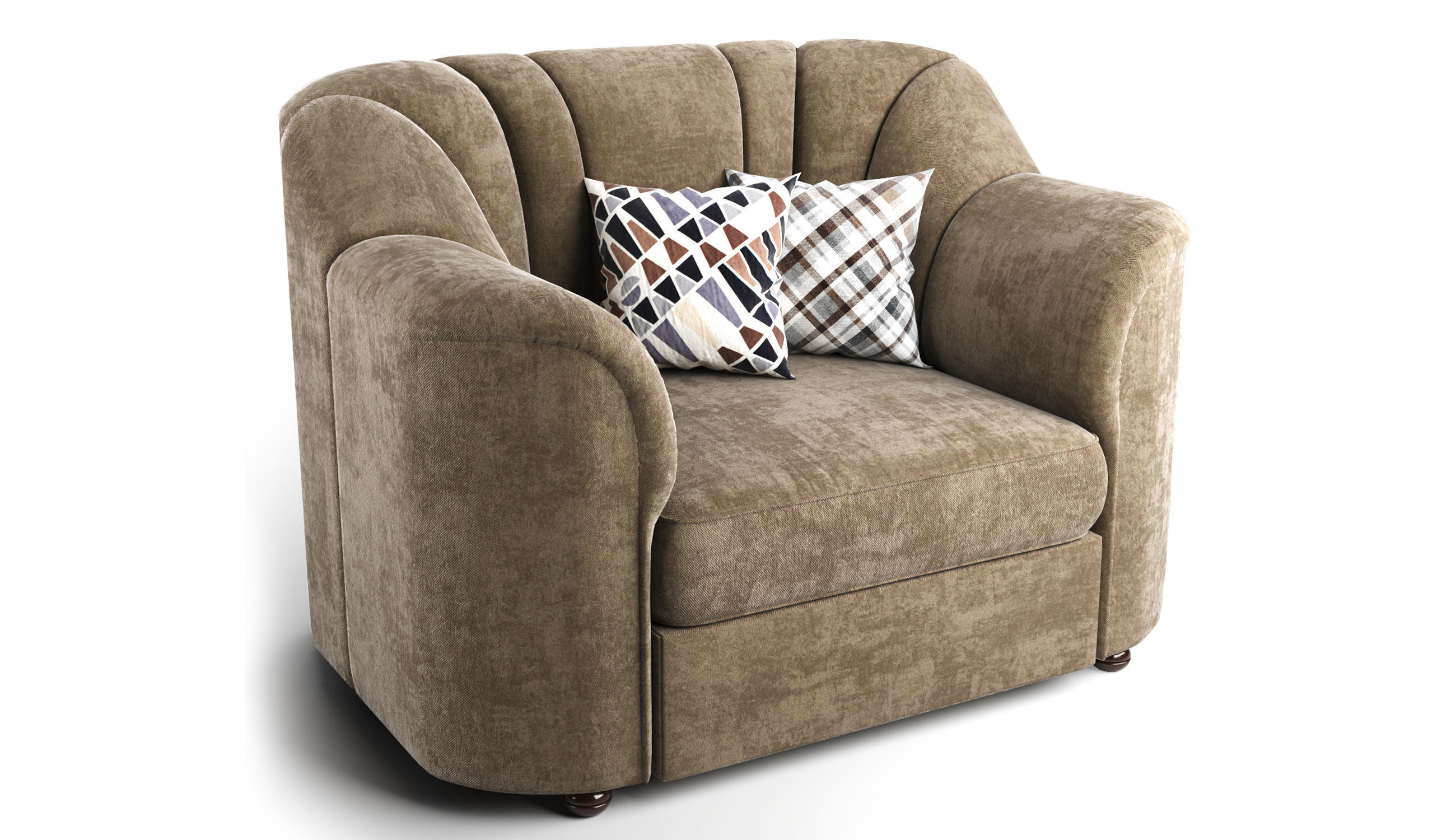 Luxurious Relaxation Chair FSo001B 3D model_1