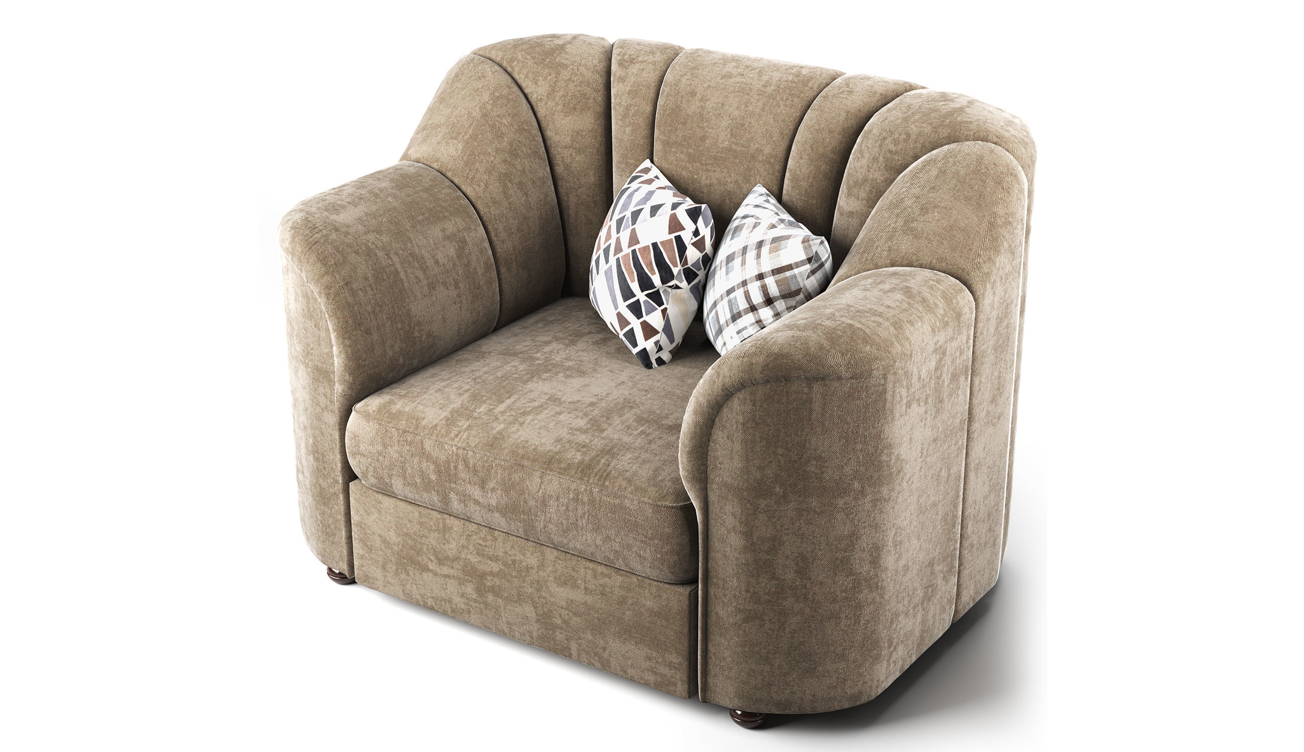 Luxurious Relaxation Chair FSo001B 3D model_5