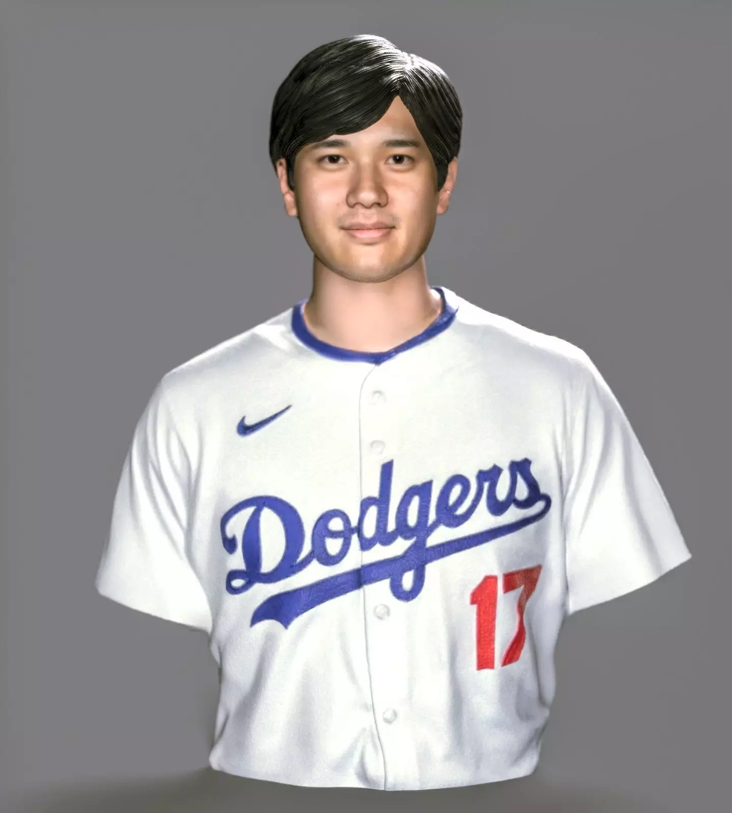Shohei Ohtani Sho-time Baseball LA Dodgers 3D print model