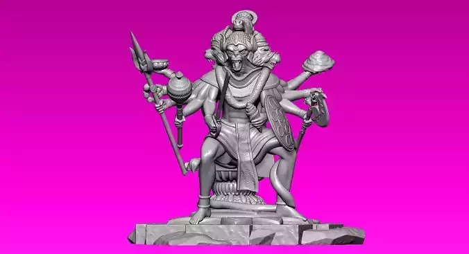  Indian god - statue - 3D print 3D print model