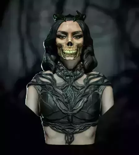 Marvel Lady Death Rio Vidal Aubrey Plaza Agatha All Along 3D print model