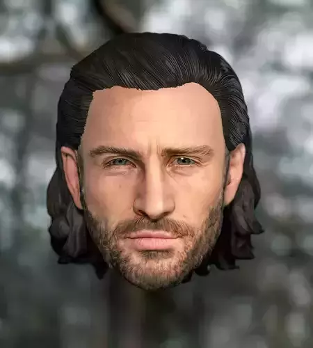 Kraven the Hunter Sergei Kravinoff Aaron Taylor-Johnson 3D print model