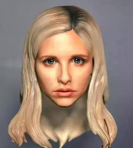 Buffy the Vampire Slayer Buffy Summers Sarah Michelle Gellar 3D print model